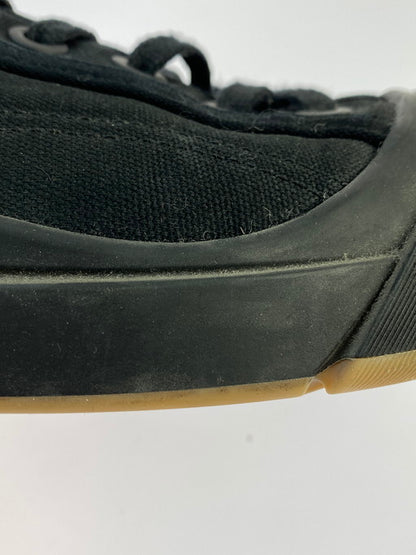 【中古品】【メンズ】 BOTTEGAVENETA ボッテガヴェネタ VULCAN SNEAKERS CANVAS BLACK キャンバススニーカー 靴 183-250214-yn-05-min サイズ：45 カラー：ブラック 万代Net店