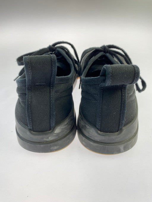 【中古品】【メンズ】 BOTTEGAVENETA ボッテガヴェネタ VULCAN SNEAKERS CANVAS BLACK キャンバススニーカー 靴 183-250214-yn-05-min サイズ：45 カラー：ブラック 万代Net店