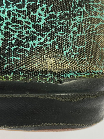 【現状渡し品】【メンズ】 SKATE RAGS スケートラグス 80-90S HI TOP SNEAKER 靴 シューズ スニーカー 162-250211-AS-19-min カラー：ブラック/グリーン系 万代Net店