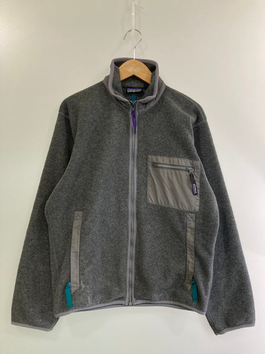 【中古品】【メンズ】 patagonia パタゴニア 90S SYNCHILA FLEECE ZIP JACKET 90年代 シンチラ フリース ジップ ジャケット メンズ アウター 144-250205-em-26-min サイズ：S カラー：グレー 万代Net店