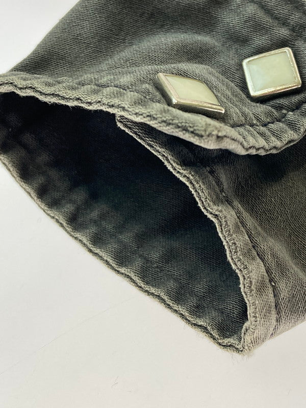 【中古品】【メンズ】 Wrangler ラングラー BLUEBELL 60S STUDS SHIRT BLACK 縦ベル スタッズ シャツ 長袖シャツ メンズ ウエスタンシャツ 146-250205-em-22-min サイズ：16 カラー：ブラック 万代Net店