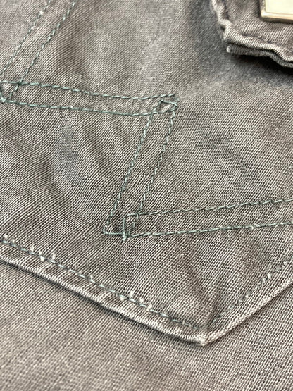 【中古品】【メンズ】 Wrangler ラングラー BLUEBELL 60S STUDS SHIRT BLACK 縦ベル スタッズ シャツ 長袖シャツ メンズ ウエスタンシャツ 146-250205-em-22-min サイズ：16 カラー：ブラック 万代Net店