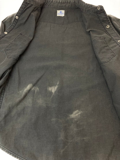 【中古品】【メンズ】 Wrangler ラングラー BLUEBELL 60S STUDS SHIRT BLACK 縦ベル スタッズ シャツ 長袖シャツ メンズ ウエスタンシャツ 146-250205-em-22-min サイズ：16 カラー：ブラック 万代Net店
