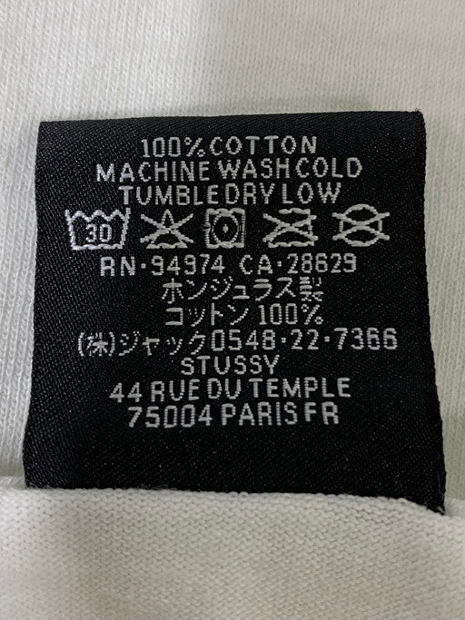 【中古品】【メンズ】 STUSSY ステューシー BXR 8BALL TEE 半袖Tシャツ トップス 142-250206-ks-19-min サイズ：M カラー：ホワイト 万代Net店