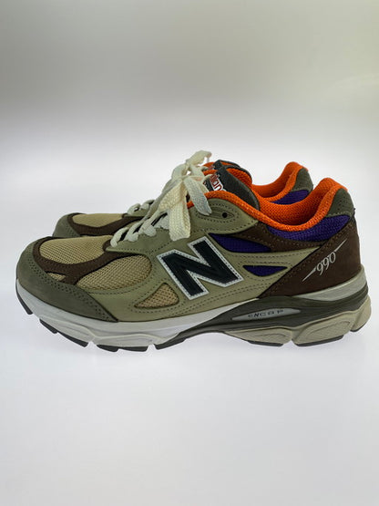 【中古品】【メンズ】 NEW BALANCE ニューバランス M990BT3 990V3 靴 シューズ  162-250212-ks-21-min サイズ：27.5cm カラー：KHAKI/ORANGE 万代Net店