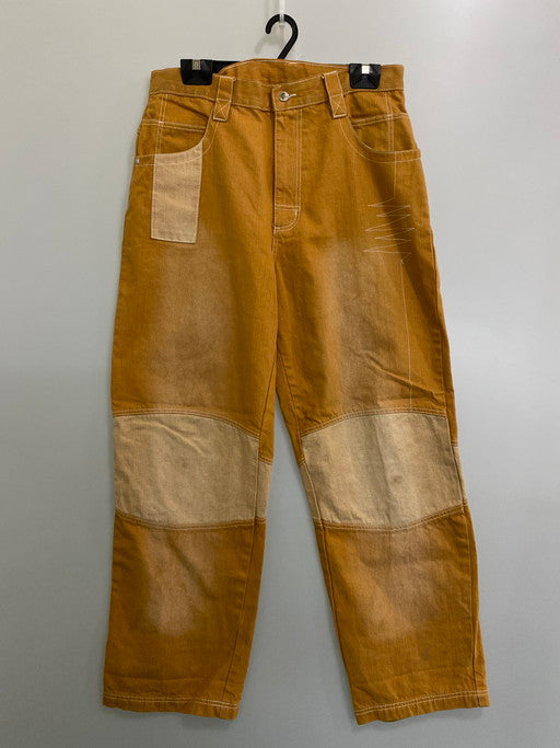 【現状渡し品】【メンズ】  PLATINUM HIP HOP HISTORY LIMITED EDT BAGGY PANTS バギーパンツ 157-250206-ks-09-min サイズ：36 カラー：イエロー系 万代Net店