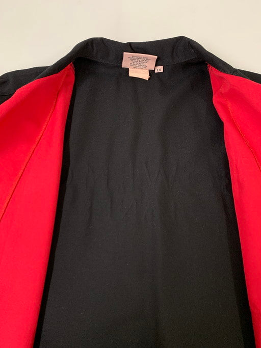 【中古品】【メンズ】 CRUISIN クルージン BOWLING SHIRT ボウリングシャツ 146-250209-ks-50-min サイズ：LG カラー：レッド/ブラック 万代Net店