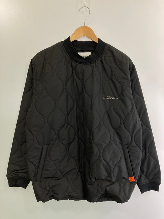 【中古品】【メンズ】  LIBERE QUILTING PULL OVER JACKET リベーレ キルティング プルオーバー ジャケット アウター 142-250212-yn-14-min サイズ：SMALL カラー：ブラック 万代Net店