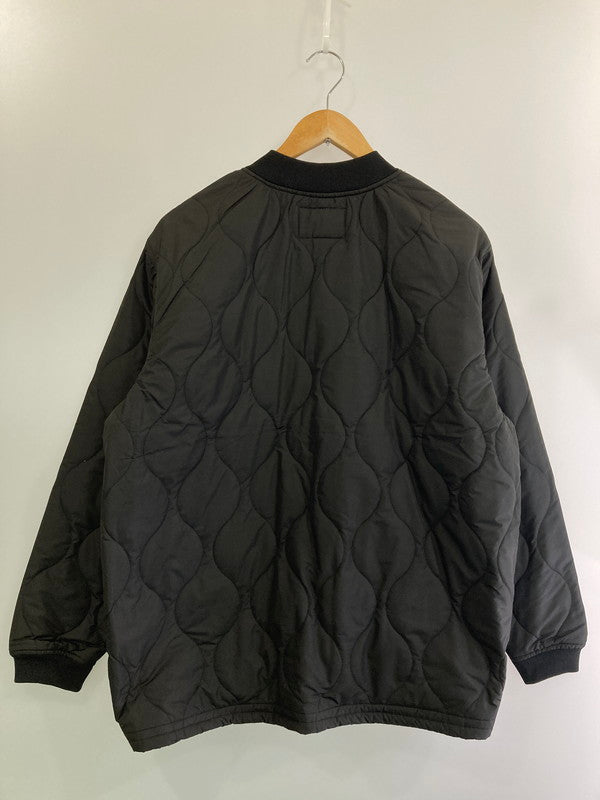 【中古品】【メンズ】  LIBERE QUILTING PULL OVER JACKET リベーレ キルティング プルオーバー ジャケット アウター 142-250212-yn-14-min サイズ：SMALL カラー：ブラック 万代Net店