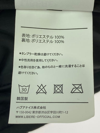 【中古品】【メンズ】  LIBERE QUILTING PULL OVER JACKET リベーレ キルティング プルオーバー ジャケット アウター 142-250212-yn-14-min サイズ：SMALL カラー：ブラック 万代Net店