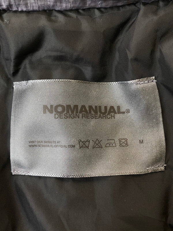 【中古品】【メンズ】  NOMANUAL ノーマニュアル NM64JK06M1 3M THINSULATE BOMBER JACKET シンサレートボンバージャケット 142-250209-ks-34-min サイズ：M カラー：グレー系 万代Net店