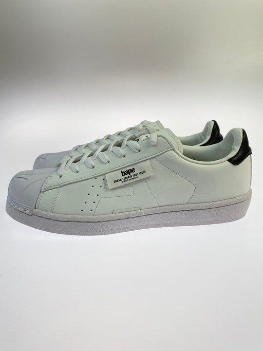 【中古美品】【メンズ】 A BATHING APE アベイシングエイプ BAPESTA SKULLSHOES"WHITE" 靴 シューズ スニーカー 162-250211-AS-9-min サイズ：27.5cm カラー：ホワイト 万代Net店