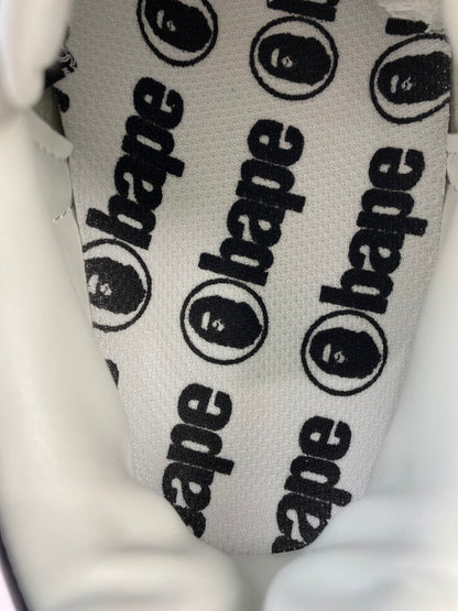 【中古美品】【メンズ】 A BATHING APE アベイシングエイプ BAPESTA SKULLSHOES"WHITE" 靴 シューズ スニーカー 162-250211-AS-9-min サイズ：27.5cm カラー：ホワイト 万代Net店