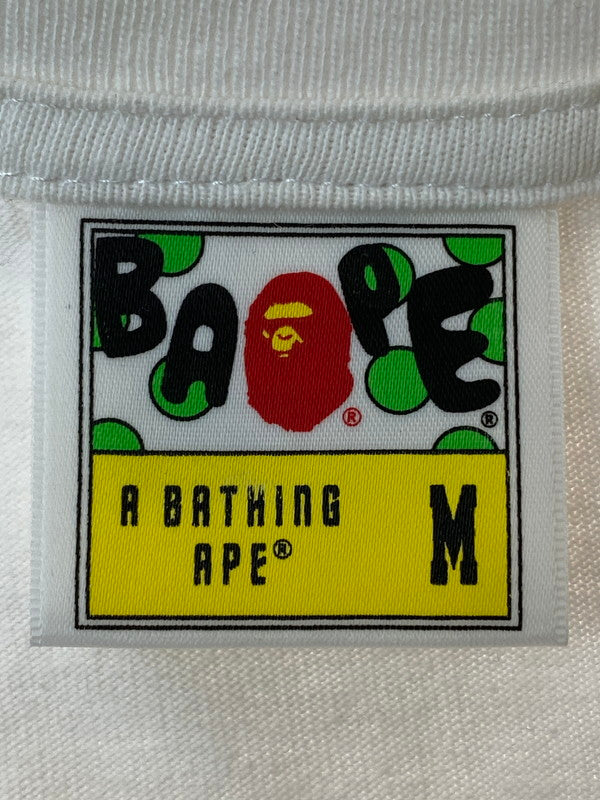 【中古品】【メンズ】 A BATHING APE アベイシングエイプ BAPE SOLDIER TEE 半袖Tシャツ トップス 142-250209-ks-36-min サイズ：M カラー：ホワイト 万代Net店