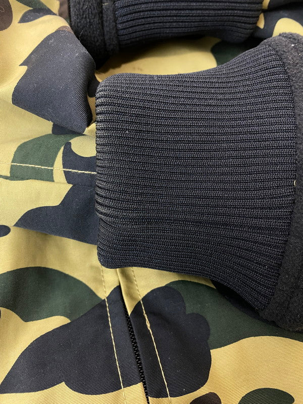 【中古品】【メンズ】 A BATHING APE アベイシングエイプ 001HJB701012X 1ST CAMO NYLON HOODIE カモナイロンフーディ 142-250209-ks-24-min サイズ：XL カラー：カモ柄 万代Net店