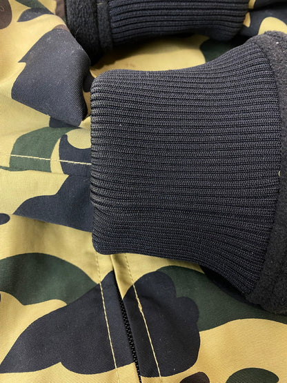 【中古品】【メンズ】 A BATHING APE アベイシングエイプ 001HJB701012X 1ST CAMO NYLON HOODIE カモナイロンフーディ 142-250209-ks-24-min サイズ：XL カラー：カモ柄 万代Net店