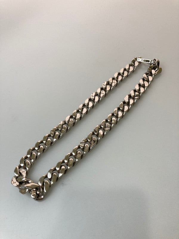 【中古品】【メンズ/レディース】 LOUIS VUITTON ルイ・ヴィトン M69987 コリエ・LVチェーンリンクス ネックレス アクセサリー 179-250218-AS-9-min カラー：シルバー 万代Net店