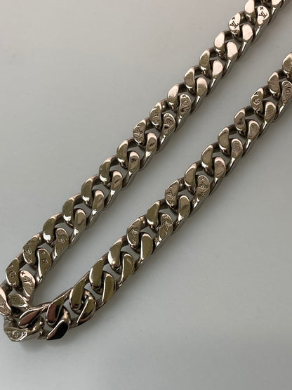 【中古品】【メンズ/レディース】 LOUIS VUITTON ルイ・ヴィトン M69987 コリエ・LVチェーンリンクス ネックレス アクセサリー 179-250218-AS-9-min カラー：シルバー 万代Net店