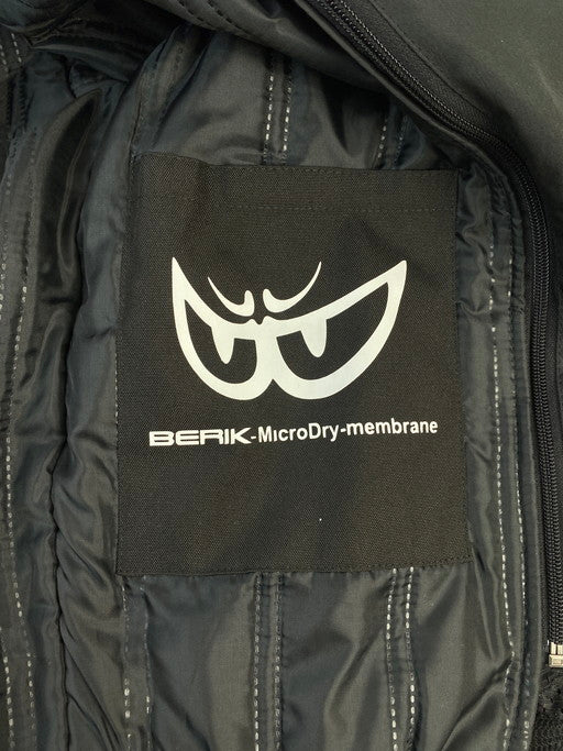 【中古品】【メンズ】  BERIK RACE BIKE JACKET べリックレース バイク ジャケット アウター レーシングジャケット 145-250218-jt-06-min サイズ：60 カラー：ブラック 万代Net店