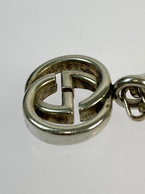 【中古品】【メンズ/レディース】 GUCCI グッチ 190484 J8400 8106 インターロッキングG ネックレス アクセサリー 182-250216-AS-23-min カラー：シルバー 万代Net店