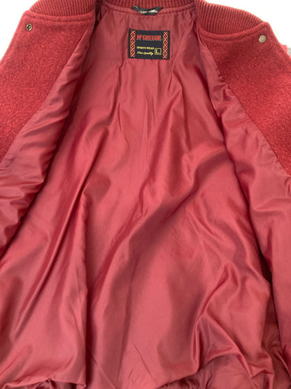 【中古品】【メンズ】 ウールスタジャン アウター 146-250209-ks-76-min サイズ：L カラー：グレー/レッド 万代Net店