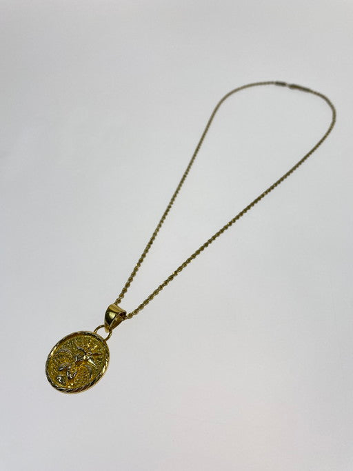 【中古品】【メンズ/レディース】  SPARKING スパーキング ×INNOCENCE イノセンス 他動ANGLE TOP & NECKLESS アクセサリー ネックレス 193-250216-AS-25-min カラー：ゴールド 万代Net店