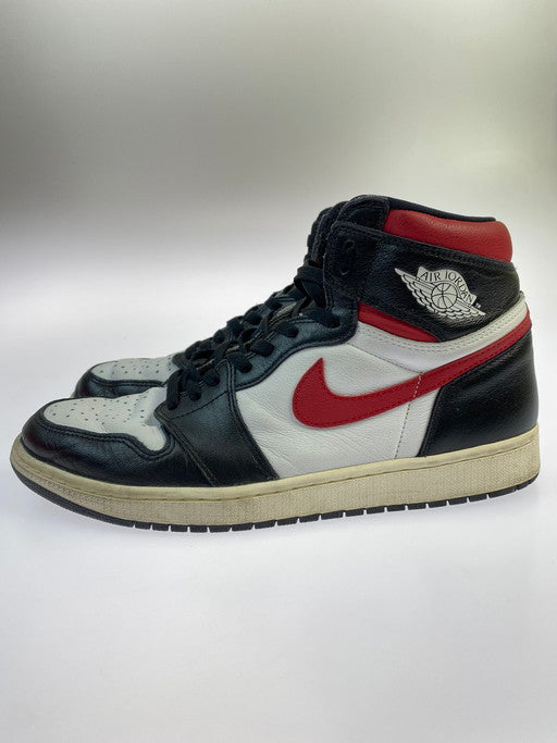 【中古品】【メンズ】  NIKE ナイキ 555088-061 AIR JORDAN 1 RETRO HIGH OG GYM RED 靴 シューズ スニーカー 160-250216-AS-7-min サイズ：30cm カラー：ブラック/ホワイト/レッド 万代Net店