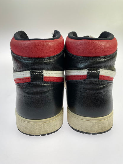 【中古品】【メンズ】  NIKE ナイキ 555088-061 AIR JORDAN 1 RETRO HIGH OG GYM RED 靴 シューズ スニーカー 160-250216-AS-7-min サイズ：30cm カラー：ブラック/ホワイト/レッド 万代Net店