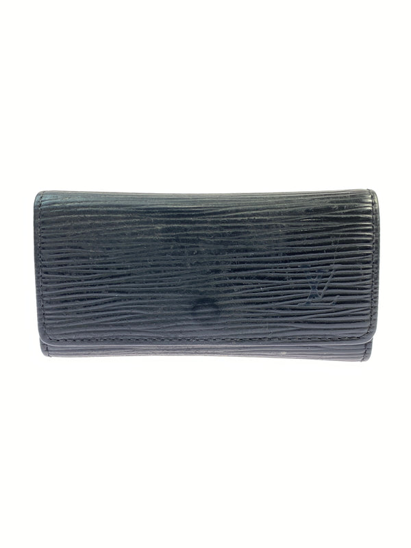 【中古品】【メンズ/レディース】 LOUIS VUITTON ルイ・ヴィトン M63822 ミュルティクレ4 キーケース 179-260713-KS-06-min カラー：ブラック 万代Net店