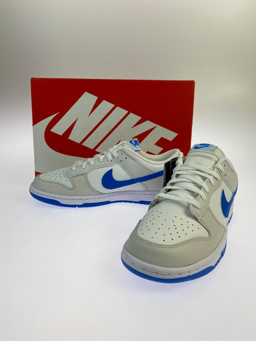 【中古美品】【メンズ】  NIKE ナイキ DV0831-108 DUNK LOW RETRO  SUMMIT WHITE PHOTO BLUE-PLATINUM TINT 靴 シューズ スニーカー 160-250216-AS-2-min サイズ：28.5cm カラー：ホワイト/ブルー 万代Net店