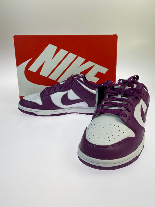 【中古美品】【メンズ】  NIKE ナイキ DV0833-107 DUNK LOW RETRO  VIOTECH WHITE 靴 シューズ スニーカー 160-250216-AS-3-min サイズ：29cm カラー：パープル/ホワイト 万代Net店