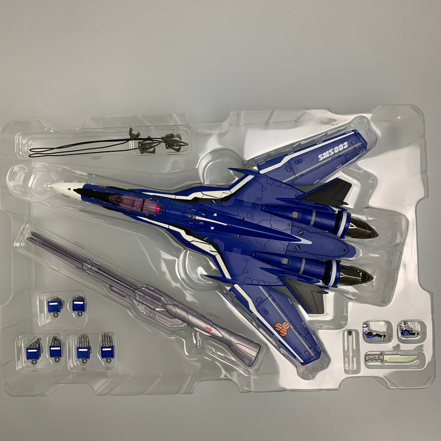 【中古品】 DX超合金 マクロスF VF-25G スーパーメサイアバルキリー ミハエル・ブラン機 リバイバルVer. BANDAI フィギュア ロボット 057-260203-em-05-min 万代Net店