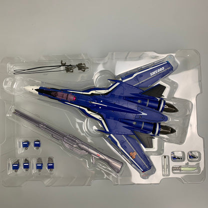 【中古品】 DX超合金 マクロスF VF-25G スーパーメサイアバルキリー ミハエル・ブラン機 リバイバルVer. BANDAI フィギュア ロボット 057-260203-em-05-min 万代Net店