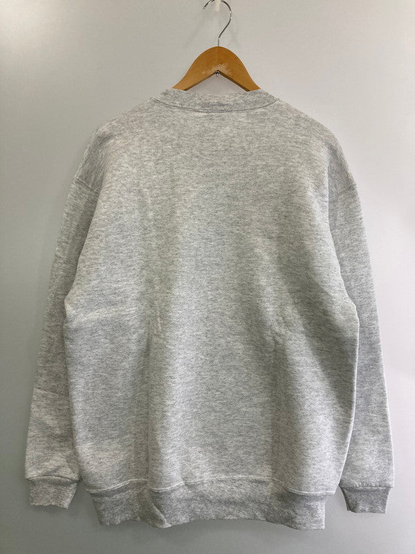 【中古品】【メンズ】  OLD PUMA オールド ピューマ LS LOGO SWEAT SHIRT USA製 長袖 ロゴ スウェット シャツ メンズ トレーナー アメリカ製 146-250219-em-04-min サイズ：L カラー：グレー 万代Net店