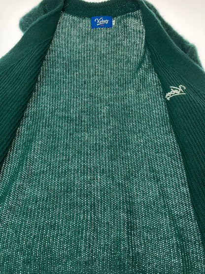 【中古品】【メンズ】 KEBOZ ケボズ MOHAIR CARDIGAN モヘア カーディガン メンズ ニット 142-250219-em-13-min サイズ：M カラー：グリーン 万代Net店