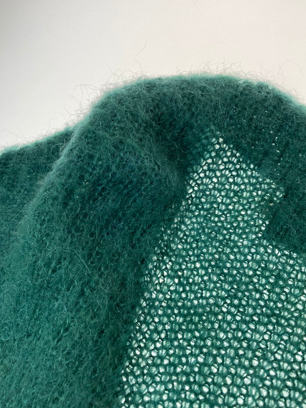 【中古品】【メンズ】 KEBOZ ケボズ MOHAIR CARDIGAN モヘア カーディガン メンズ ニット 142-250219-em-13-min サイズ：M カラー：グリーン 万代Net店