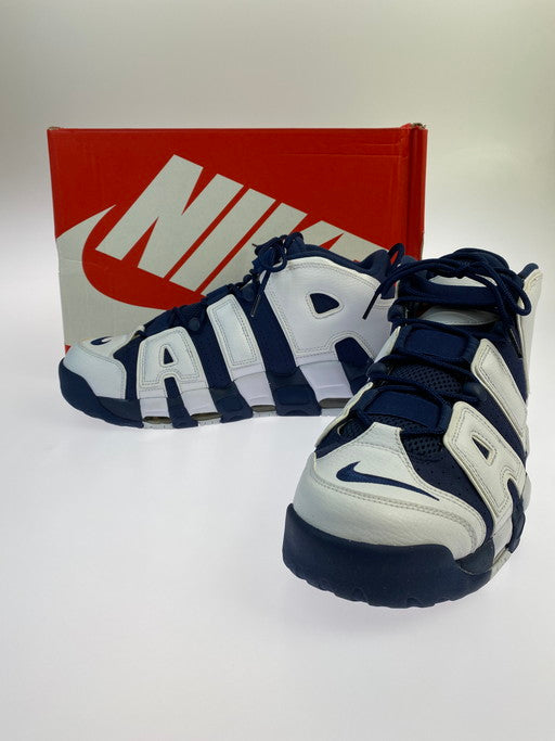 【中古品】【メンズ】  NIKE ナイキ FQ8182-100 AIR MORE UPTEMPO '96  OLYMPIC  (2024)  靴 シューズ スニーカー 160-250216-AS-4-min サイズ：31cm カラー：ネイビー/ホワイト 万代Net店