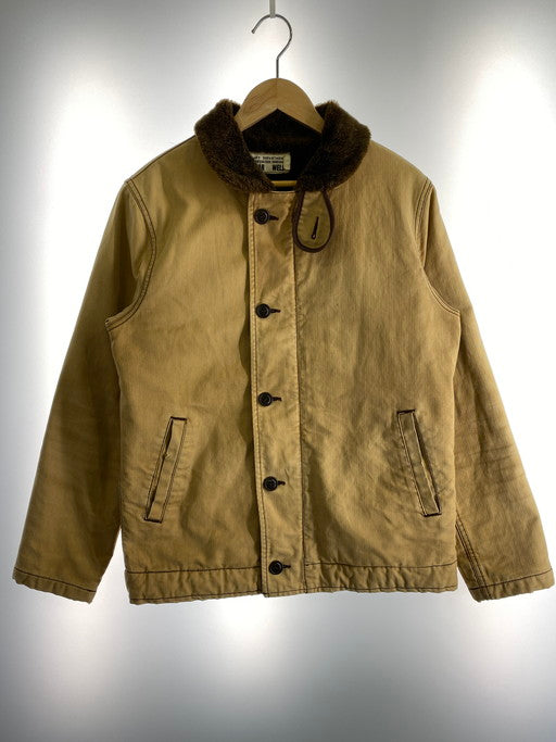 【現状渡し品】【メンズ】  UES ウエス N-1 DECK JACKET デッキジャケット アウター 145-250221-me-10-min サイズ：XXS カラー：カーキ 万代Net店