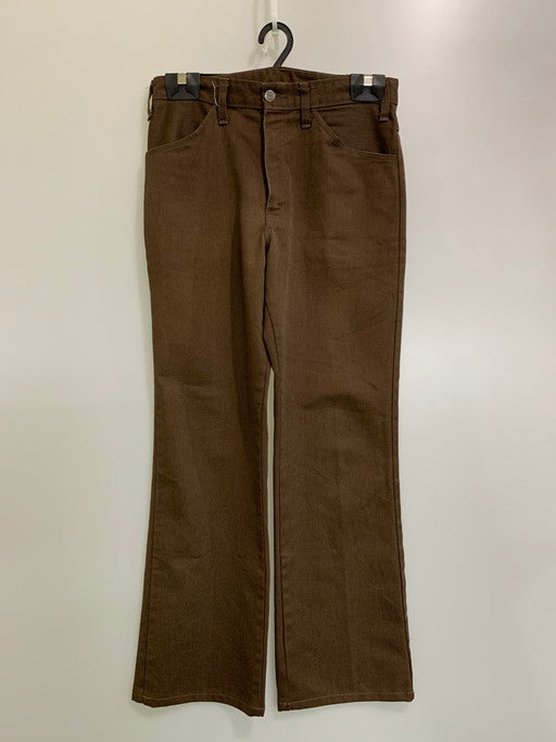 【中古品】【メンズ】  DICKIES ディッキーズ 80S 42 TALON USA製 WORK PANTS ワークパンツ  157-250215-ks-27-min サイズ：31×32 カラー：ブラウン 万代Net店