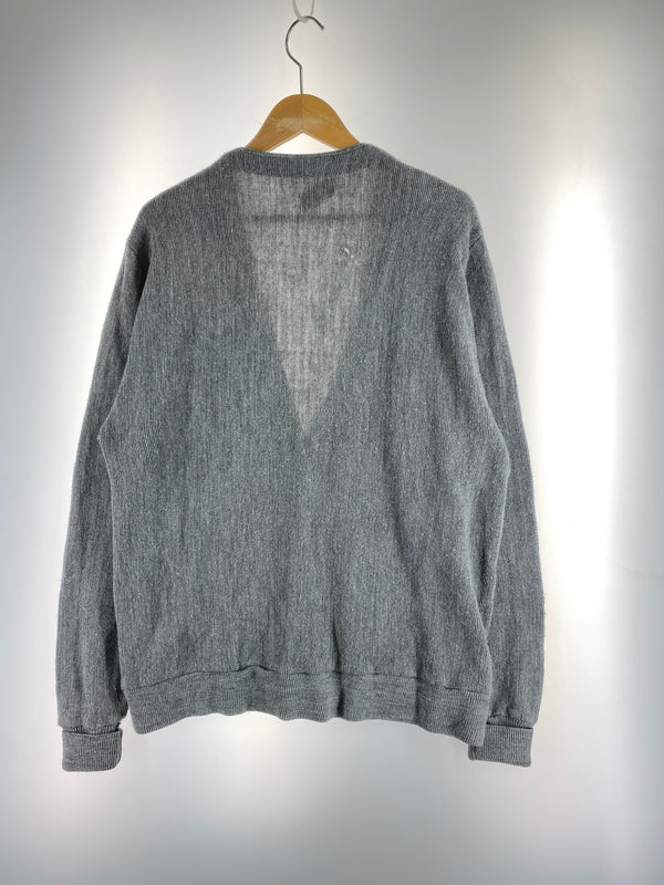 【現状渡し品】【メンズ】 IZOD アイゾッド メキシコ製 LS ACRYLIC CARDIGAN ロングスリーブ アクリル カーディガン メンズ トップス 146-260617-KS-26-min サイズ：L カラー：グレー 万代Net店