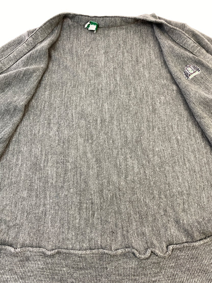 【現状渡し品】【メンズ】 IZOD アイゾッド メキシコ製 LS ACRYLIC CARDIGAN ロングスリーブ アクリル カーディガン メンズ トップス 146-260617-KS-26-min サイズ：L カラー：グレー 万代Net店