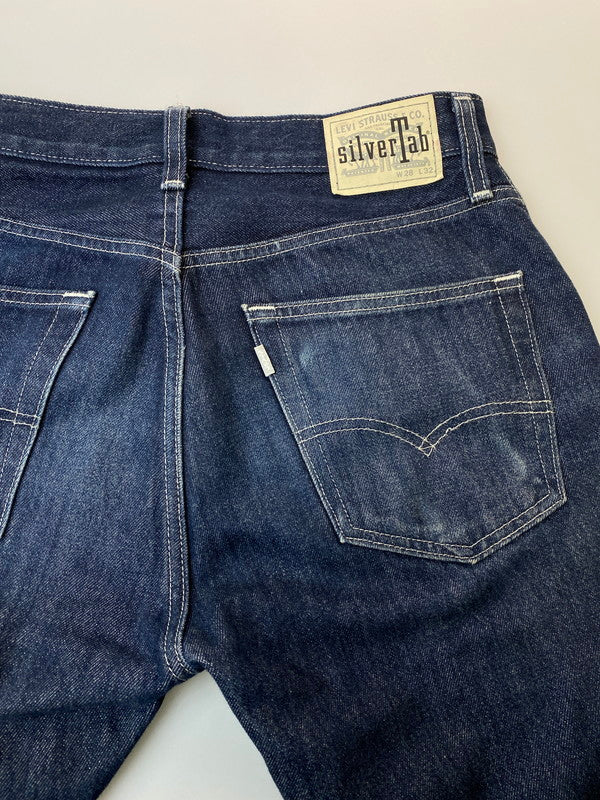 【中古品】【メンズ】  LEVI'S リーバイス SILVERTAB PC9-A3666-0001 STRAIGHT DENIM PANTS デニムパンツ 158-250215-ks-69-min サイズ：28×32 カラー：インディゴ 万代Net店