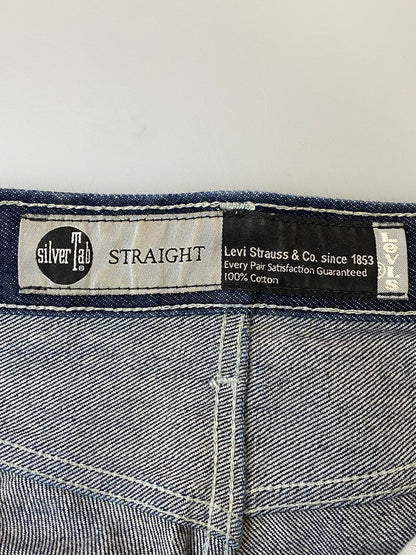 【中古品】【メンズ】  LEVI'S リーバイス SILVERTAB PC9-A3666-0001 STRAIGHT DENIM PANTS デニムパンツ 158-250215-ks-69-min サイズ：28×32 カラー：インディゴ 万代Net店