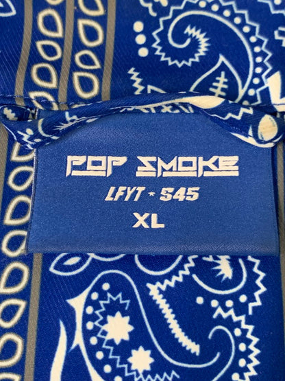 【中古品】【メンズ】  POP SMOKE×LFYT×S45 WOO BABY TRACK JACKET ポップスモーク ラファイエット トラックジャケット アウター 142-250225-yn-06-min サイズ：XL カラー：ブルー 万代Net店