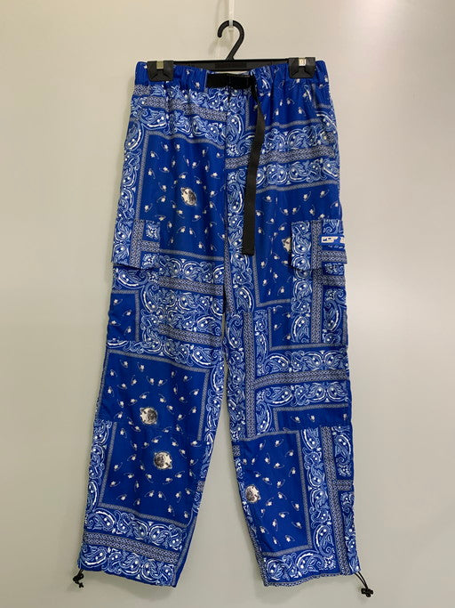 【中古品】【メンズ】  POP SMOKE ポップ・スモーク ×LFYT×S45 WOO BABY TRACK PANTS トラックパンツ 153-250222-ks-34-min サイズ：L カラー：ブルー系 万代Net店