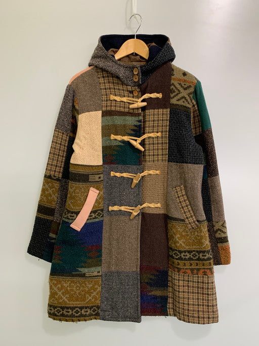 【現状渡し品】【メンズ】 USED 切替DESIGNED COAT デザインド コート アウター ジャケット 146-250307-me-35-min カラー：ベージュ系マルチカラー 万代Net店