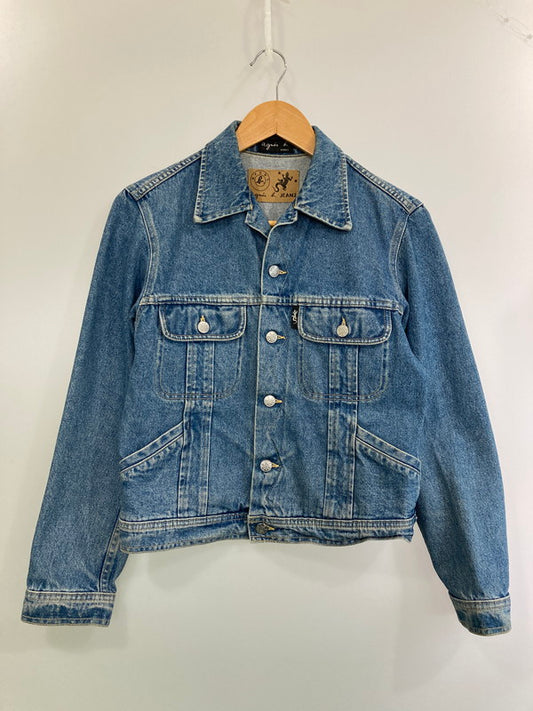 【中古品】【メンズ】  AGNES B アニエスベー DENIM JACKET デニムジャケット 141-250215-ks-17-min サイズ：不明 カラー：インディゴ 万代Net店