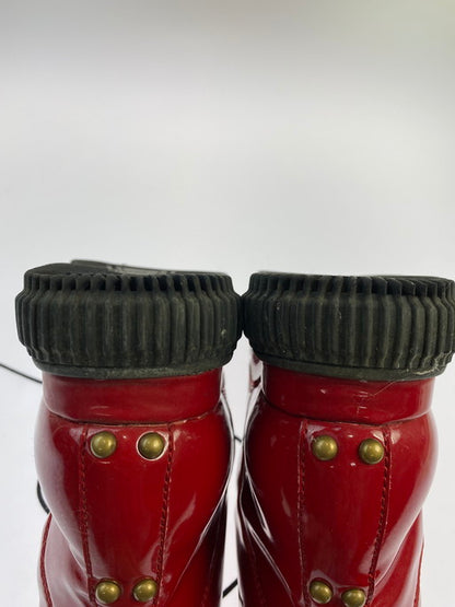 【中古品】【メンズ】  MILK BOY ミルクボーイ BUCKLE BOOTS 靴 シューズ ブーツ 165-250218-AS-35-min カラー：レッド 万代Net店