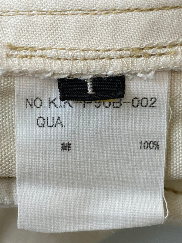 【中古美品】【メンズ】  KIIT キート KIK-P900B-002 IVORY PANT パンツ  140-250223-ks-23-min サイズ：1 カラー：アイボリー 万代Net店