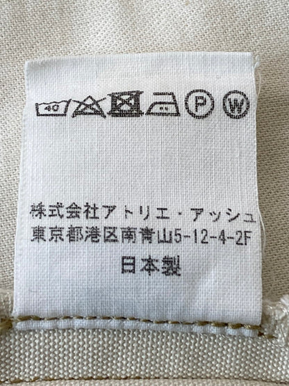 【中古美品】【メンズ】  KIIT キート KIK-P900B-002 IVORY PANT パンツ  140-250223-ks-23-min サイズ：1 カラー：アイボリー 万代Net店